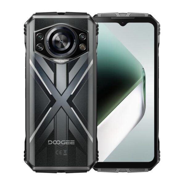 DOOGEE S Cyber ​​Pro, huella dactilar lateral, visión nocturna, 12 GB + 512 GB, 6,6 pulgadas Android 14 Helio G100 Octa Core, red: 4G, OTG, NFC